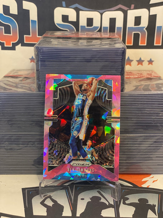 2019 Panini Prizm (Pink Ice Prizm) Ben Simmons #198