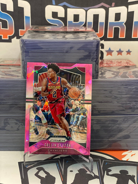 2019 Panini Prizm (Pink Ice Prizm) Collin Sexton #74