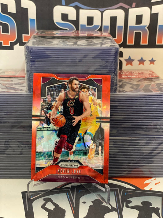 2019 Panini Prizm (Red Ice Prizm) Kevin Love #68