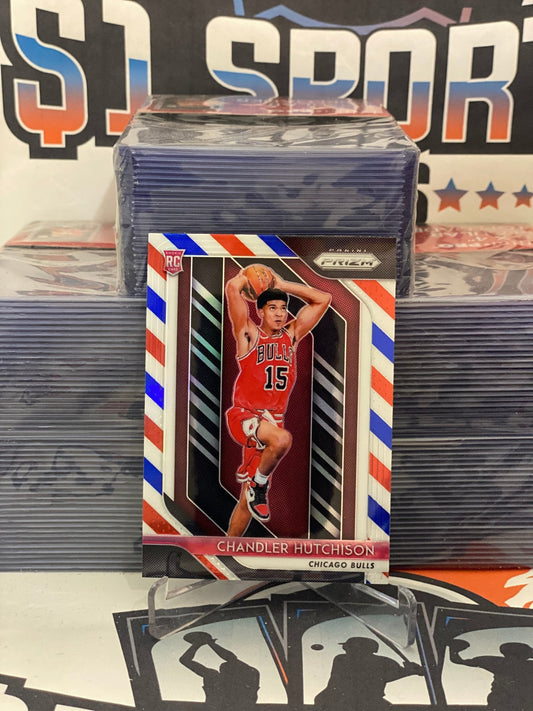 2019 Panini Prizm (Red White Blue Prizm) Chandler Hutchison Rookie #70
