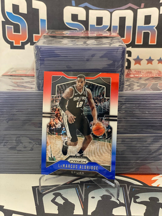 2019 Panini Prizm (Red White Blue Prizm) LaMarcus Aldridge #133