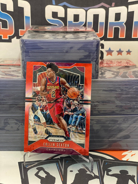 2019 Panini Prizm (Ruby Wave Prizm) Collin Sexton #74