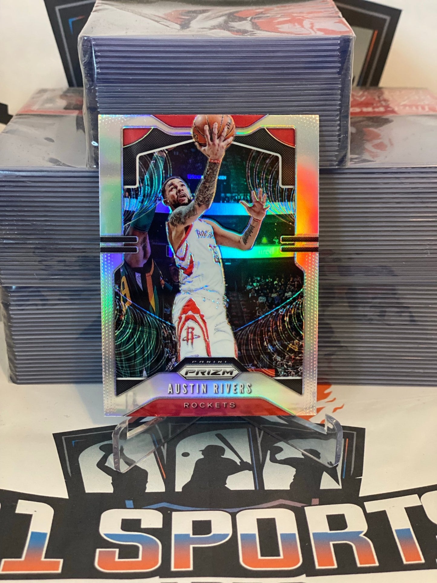 2019 Panini Prizm (Silver Prizm) Austin Rivers #213