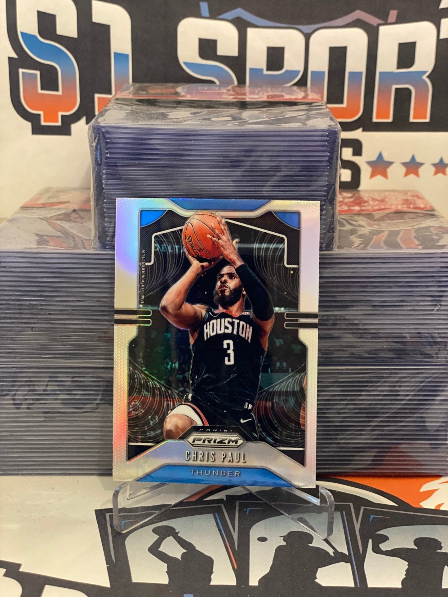 2019 Panini Prizm (Silver Prizm) Chris Paul #211