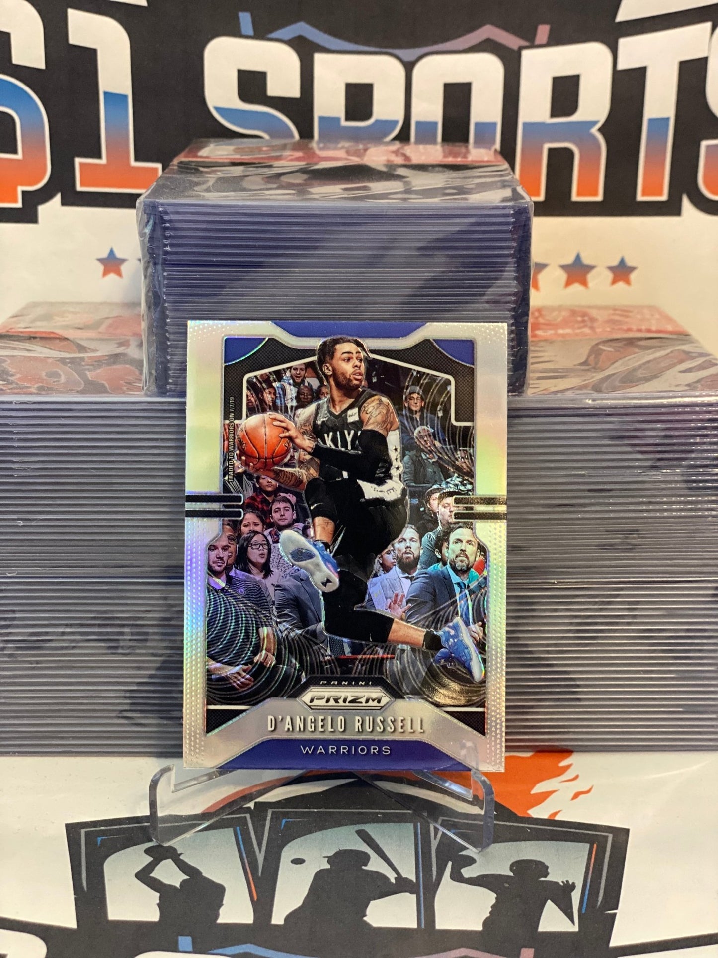 2019 Panini Prizm (Silver Prizm) De'Angelo Russell #204