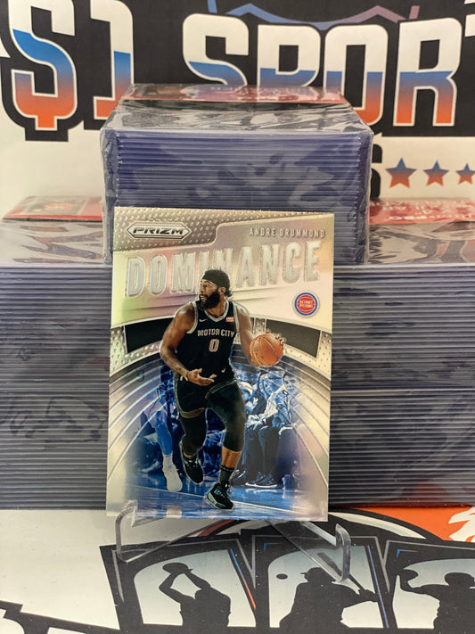 2019 Panini Prizm (Silver Prizm, Dominance) Andre Drummond #1