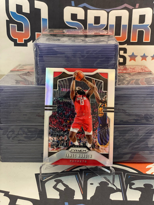 2019 Panini Prizm (Silver Prizm) James Harden #107