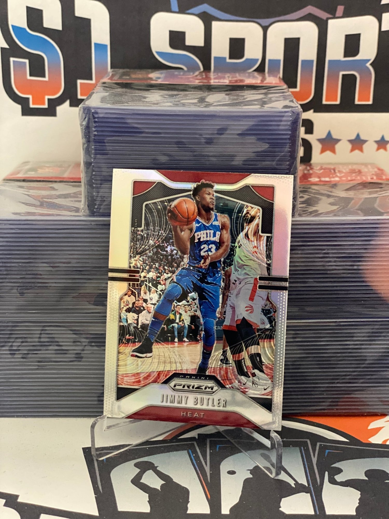 2019 Panini Prizm (Silver Prizm) Jimmy Butler #246