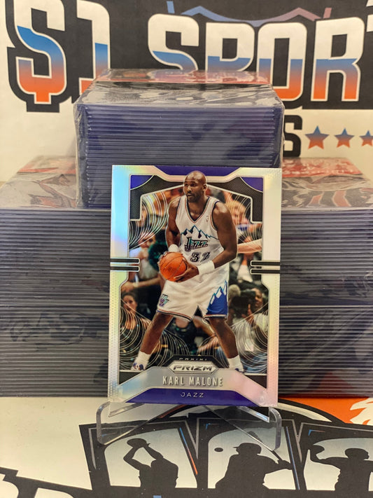 2019 Panini Prizm (Silver Prizm) Karl Malone #19
