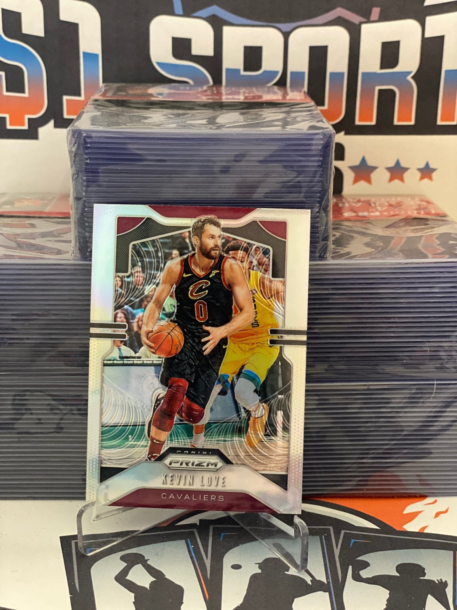 2019 Panini Prizm (Silver Prizm) Kevin Love #68