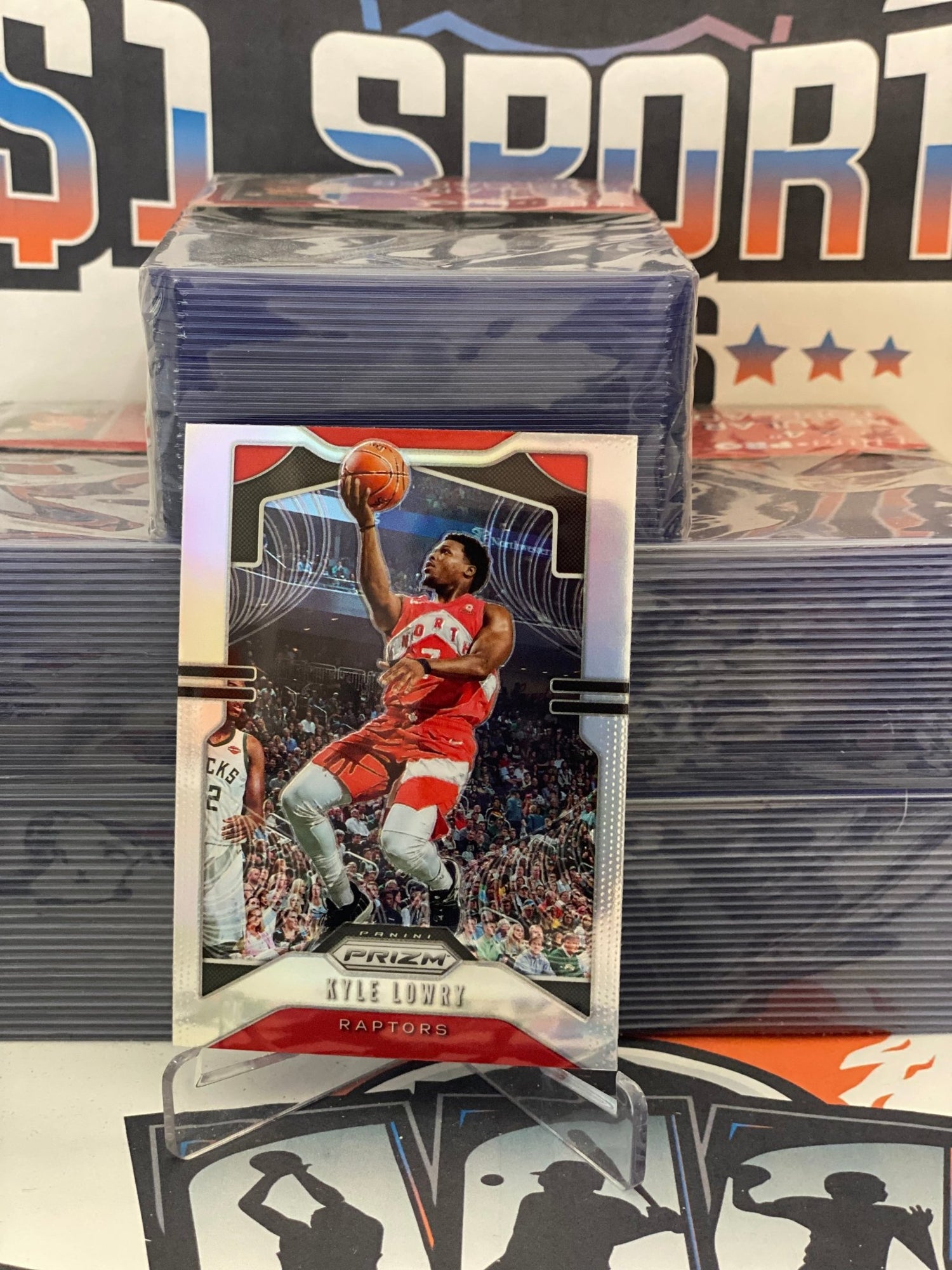 2019 Panini Prizm (Silver Prizm) Kyle Lowry #155