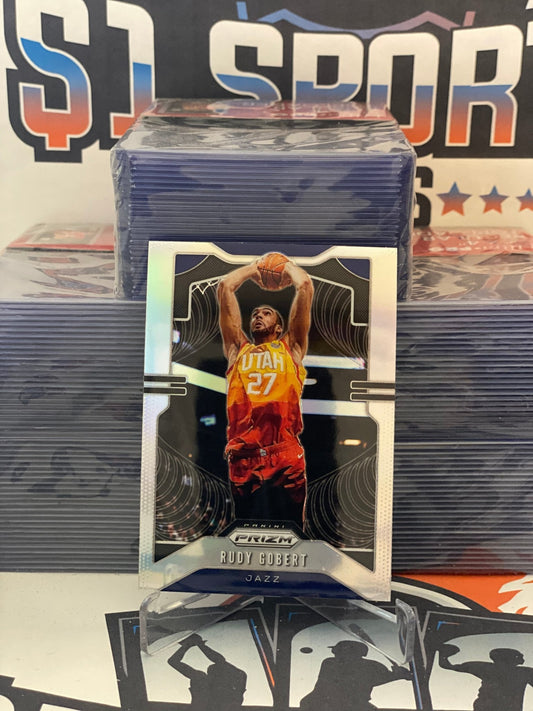 2019 Panini Prizm (Silver Prizm) Rudy Gobert #168