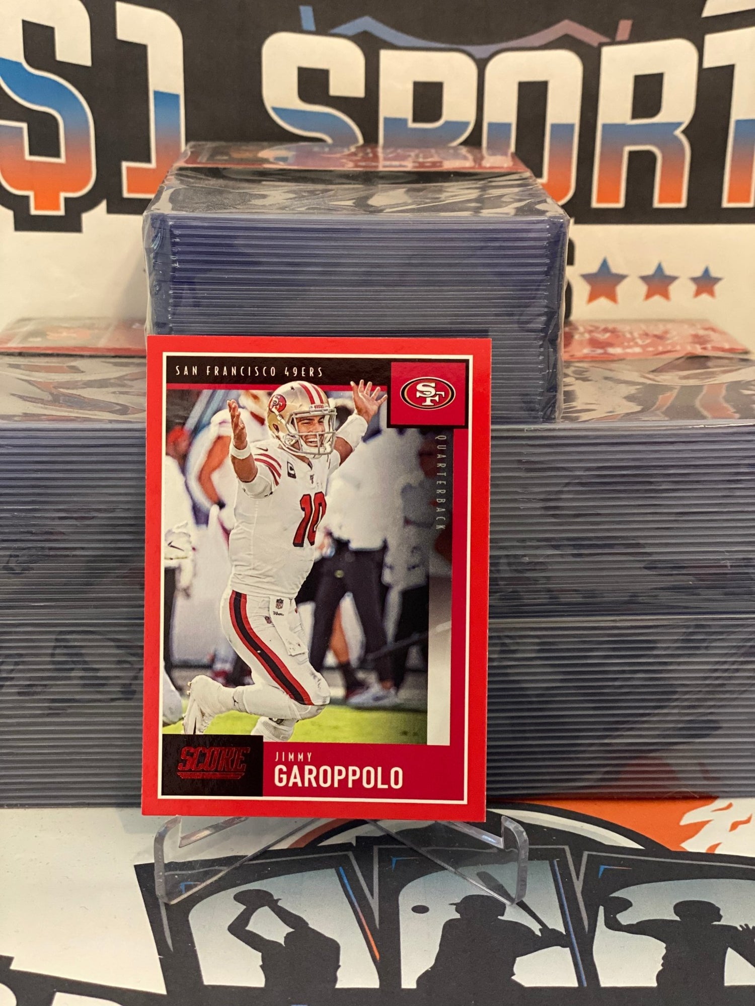 2019 Panini Score (Red) Jimmy Garoppolo #311