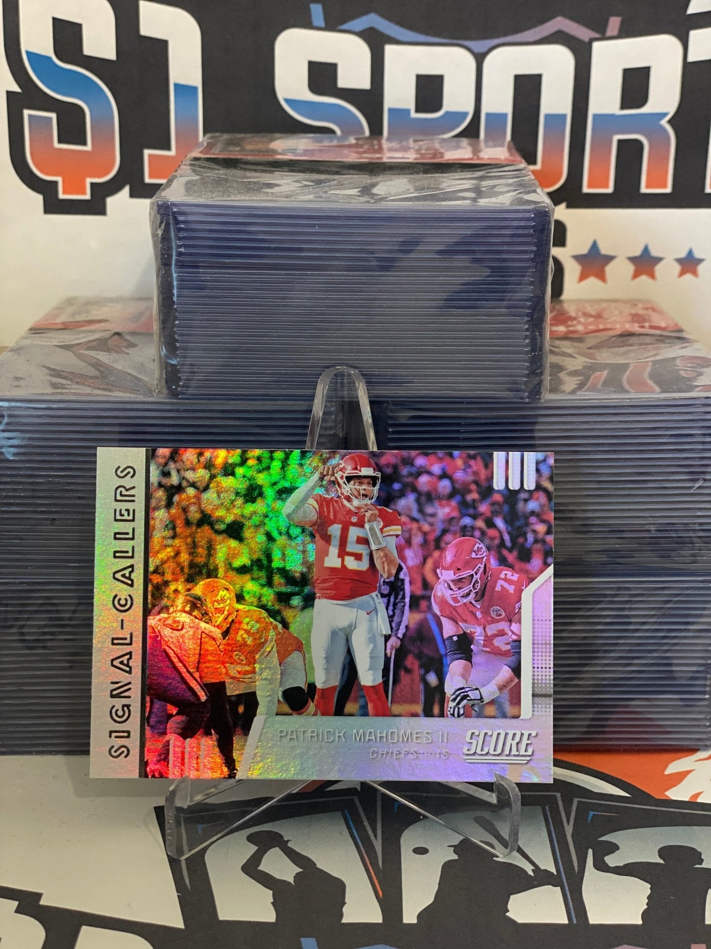 2019 Panini Score (Signal Callers) Patrick Mahomes II #SC-18