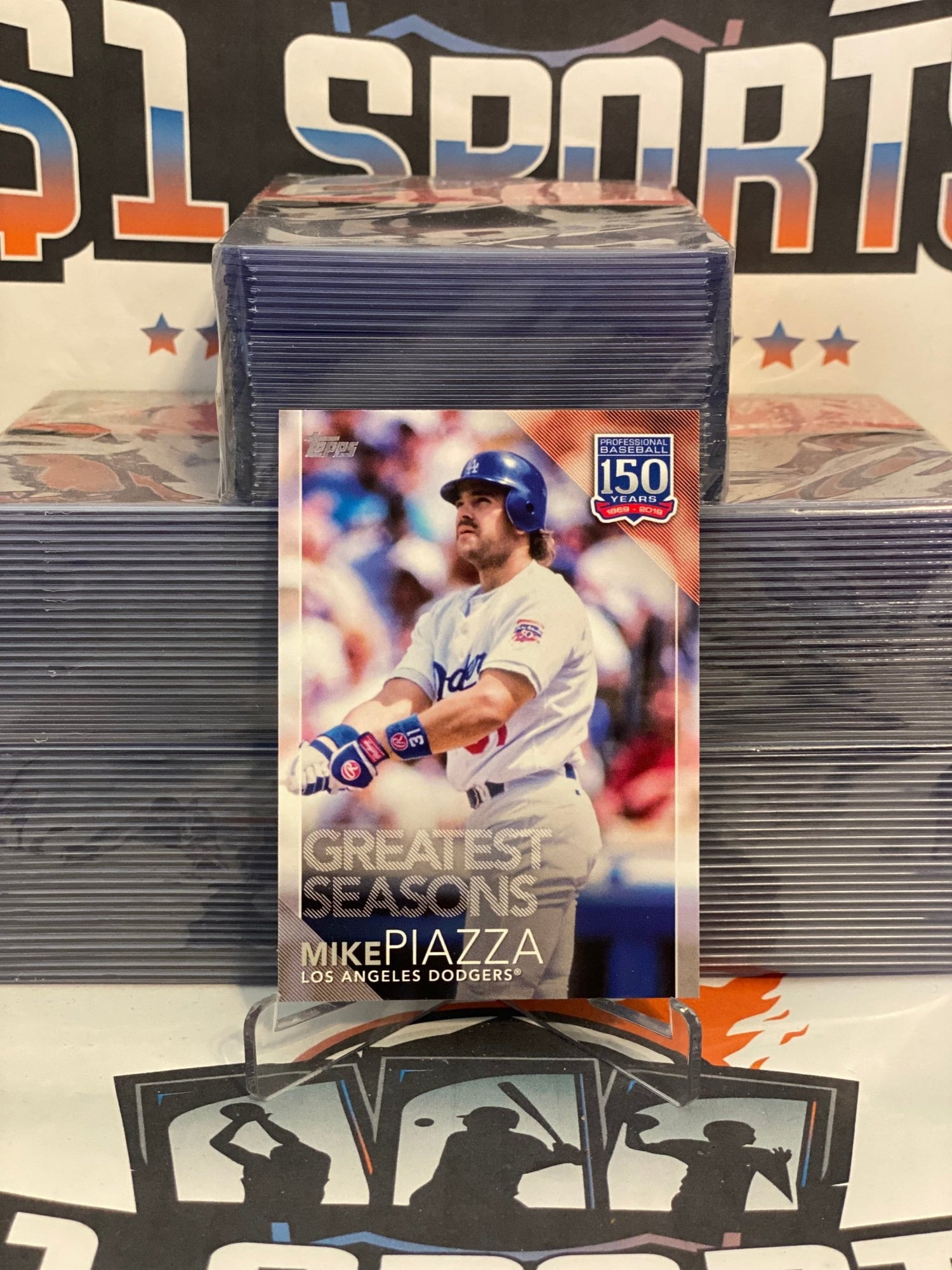 2019 Topps 150 Years of Professional Baseball #15070 Mike Piazza