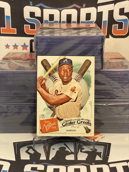 2019 Topps Allen & Ginter (Greatest) Hank Aaron #GG-1