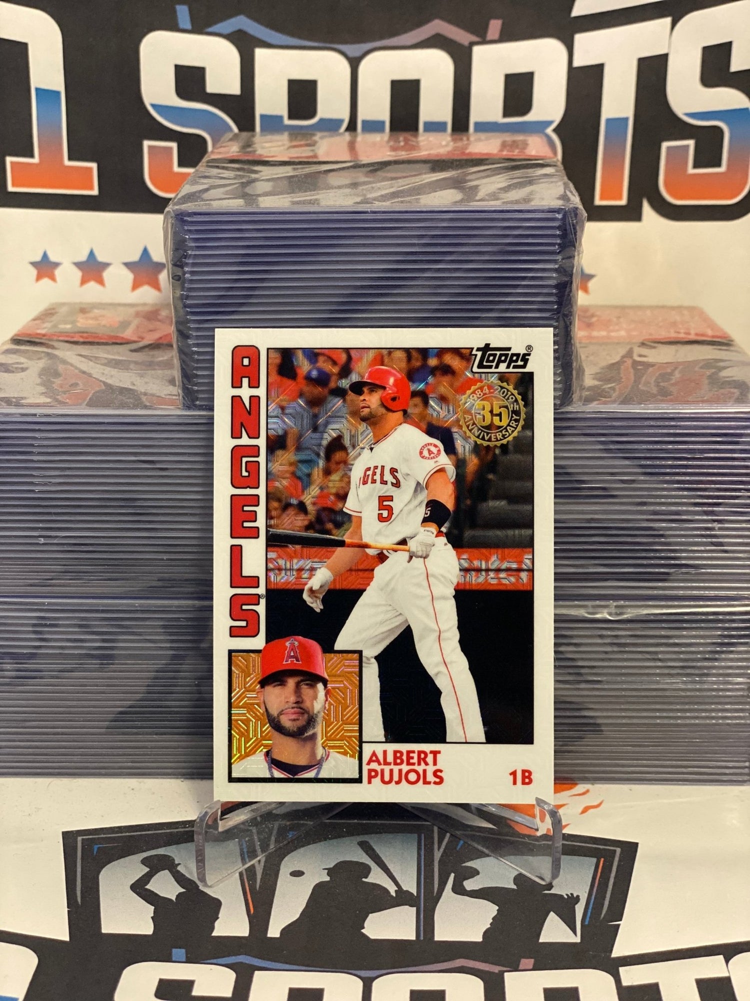 2019 Topps Chrome (1984 Redux) Albert Pujols #T84-9
