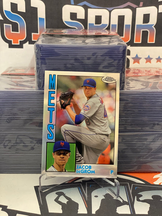 2019 Topps Chrome (1984 Redux) Jacob DeGrom #84TC-6