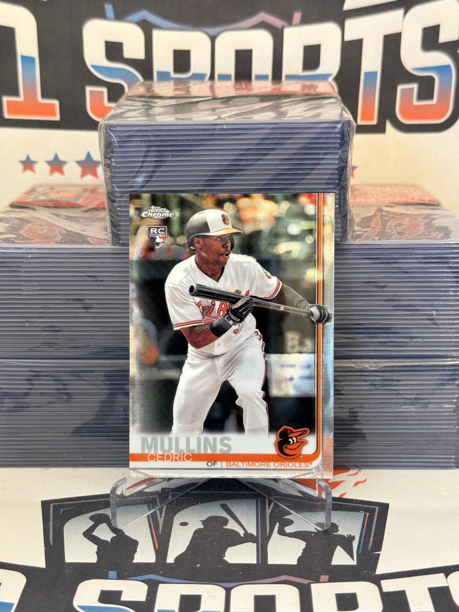 2019 Topps Chrome Cedric Mullins Rookie #52