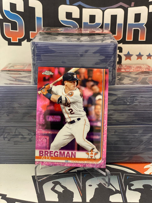 2019 Topps Chrome (Pink Refractor) Alex Bregman #19