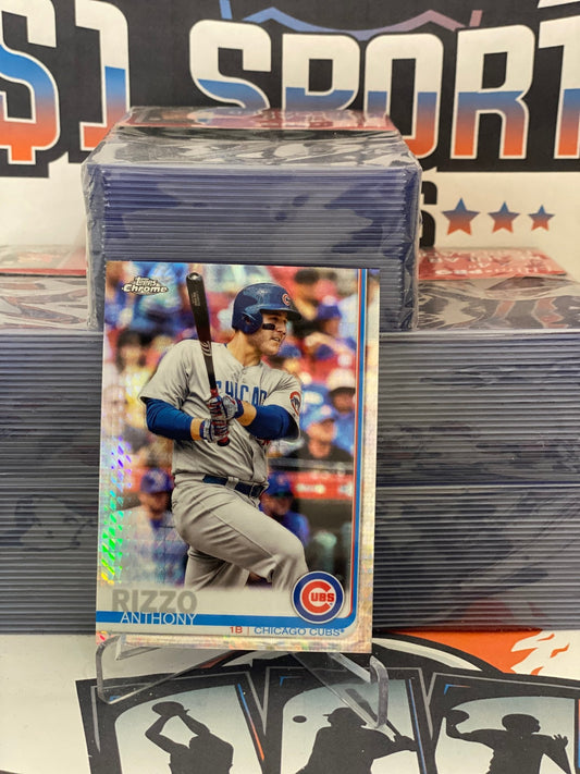 2019 Topps Chrome (Prism Refractor) Anthony Rizzo #130