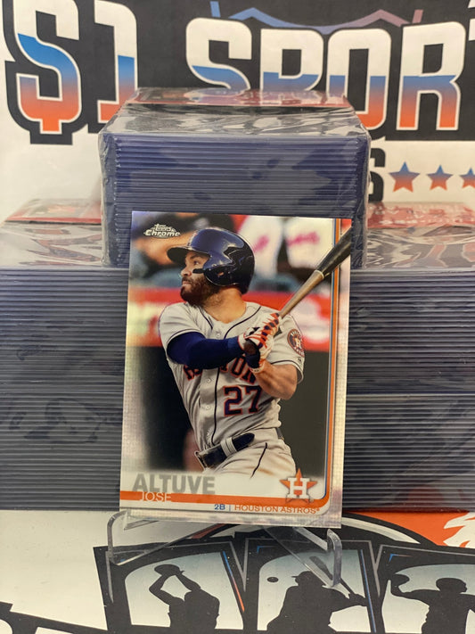 2019 Topps Chrome (Refractor) Jose Altuve #20