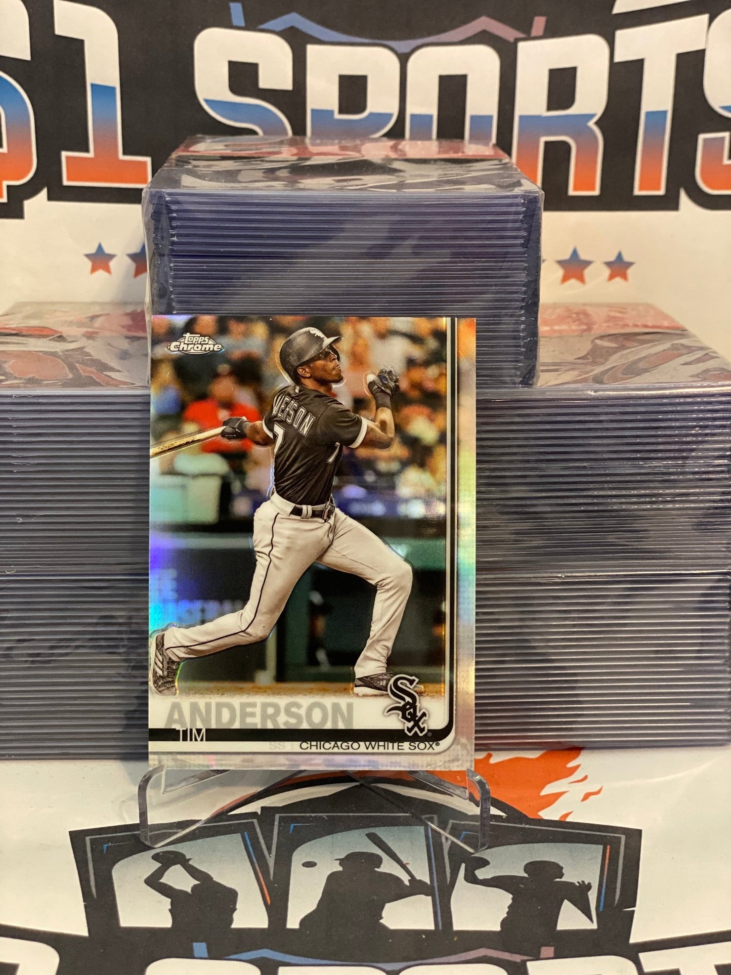 2019 Topps Chrome (Refractor) Tim Anderson #186