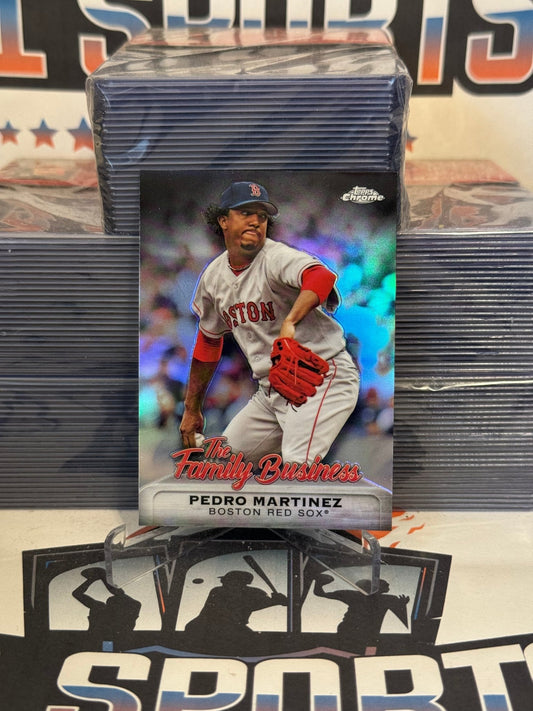 2019 Topps Chrome (The Family Business) Pedro Martinez #PBC-22