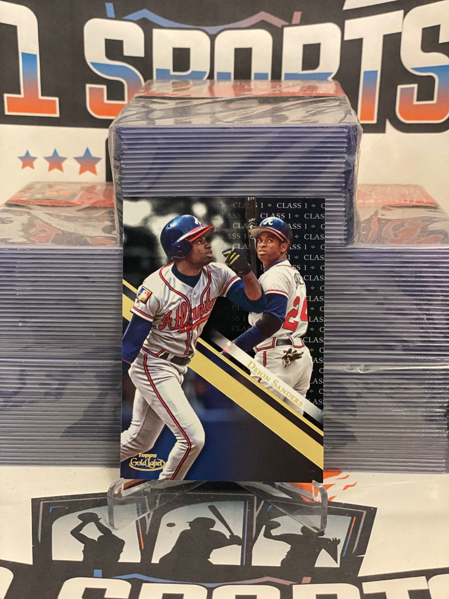 2019 Topps Gold Label (Class 1) Deion Sanders #96