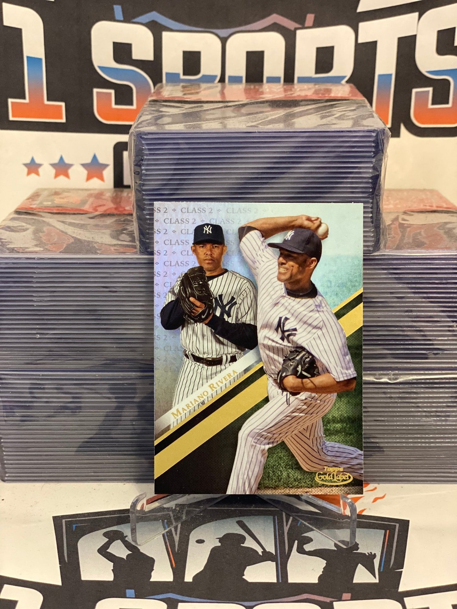 2019 Topps Gold Label (Class 2) Mariano Rivera #77