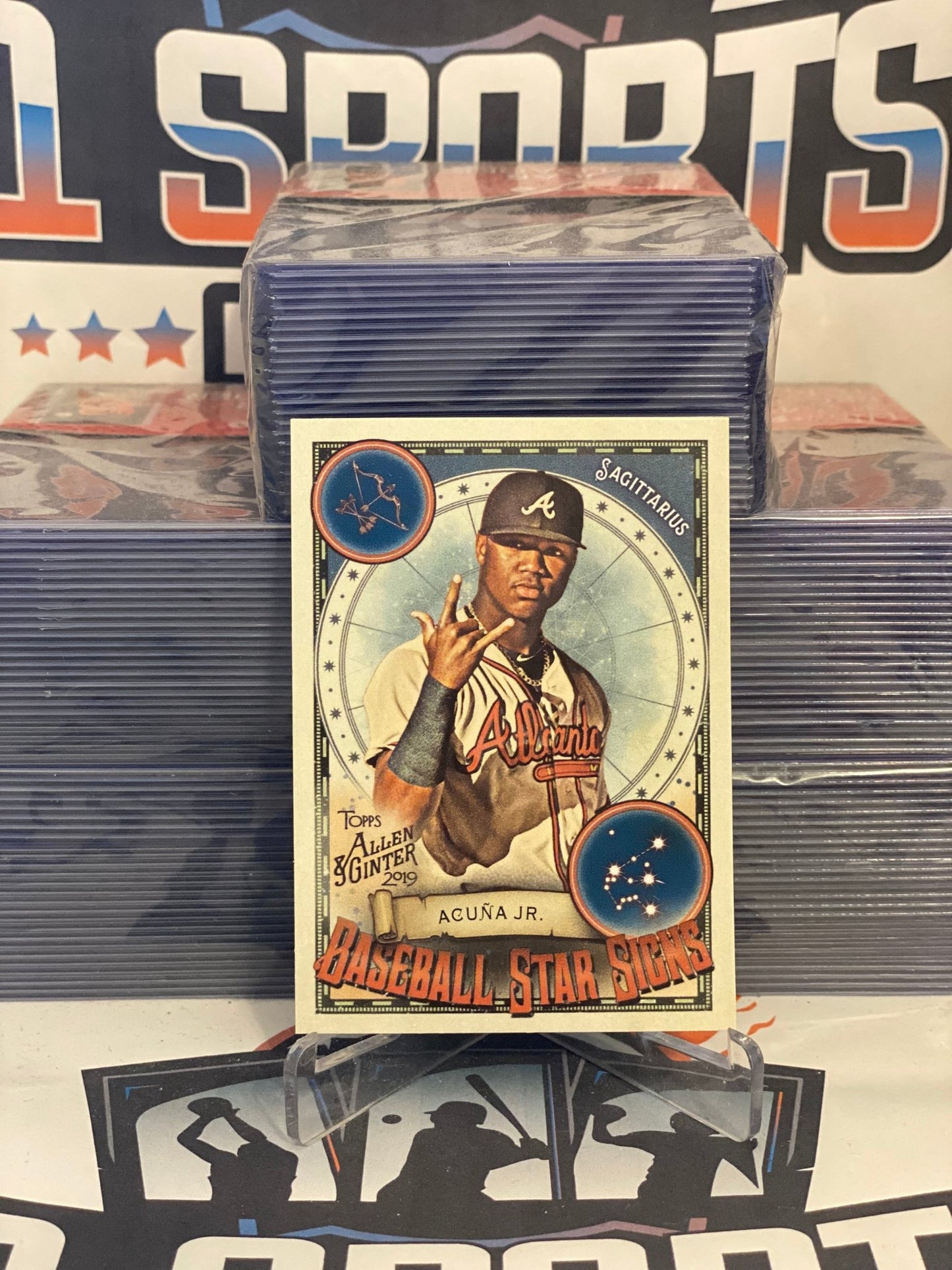 2019 Topps Gypsy Queen (Baseball Star Signs) Ronald Acuna Jr. #BSS-1