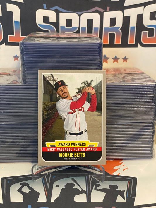 2019 Topps Heritage (Award Winners) Mookie Betts #AW-1
