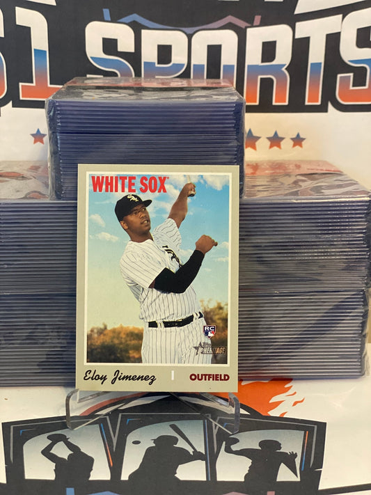 2019 Topps Heritage Eloy Jimenez Rookie #516