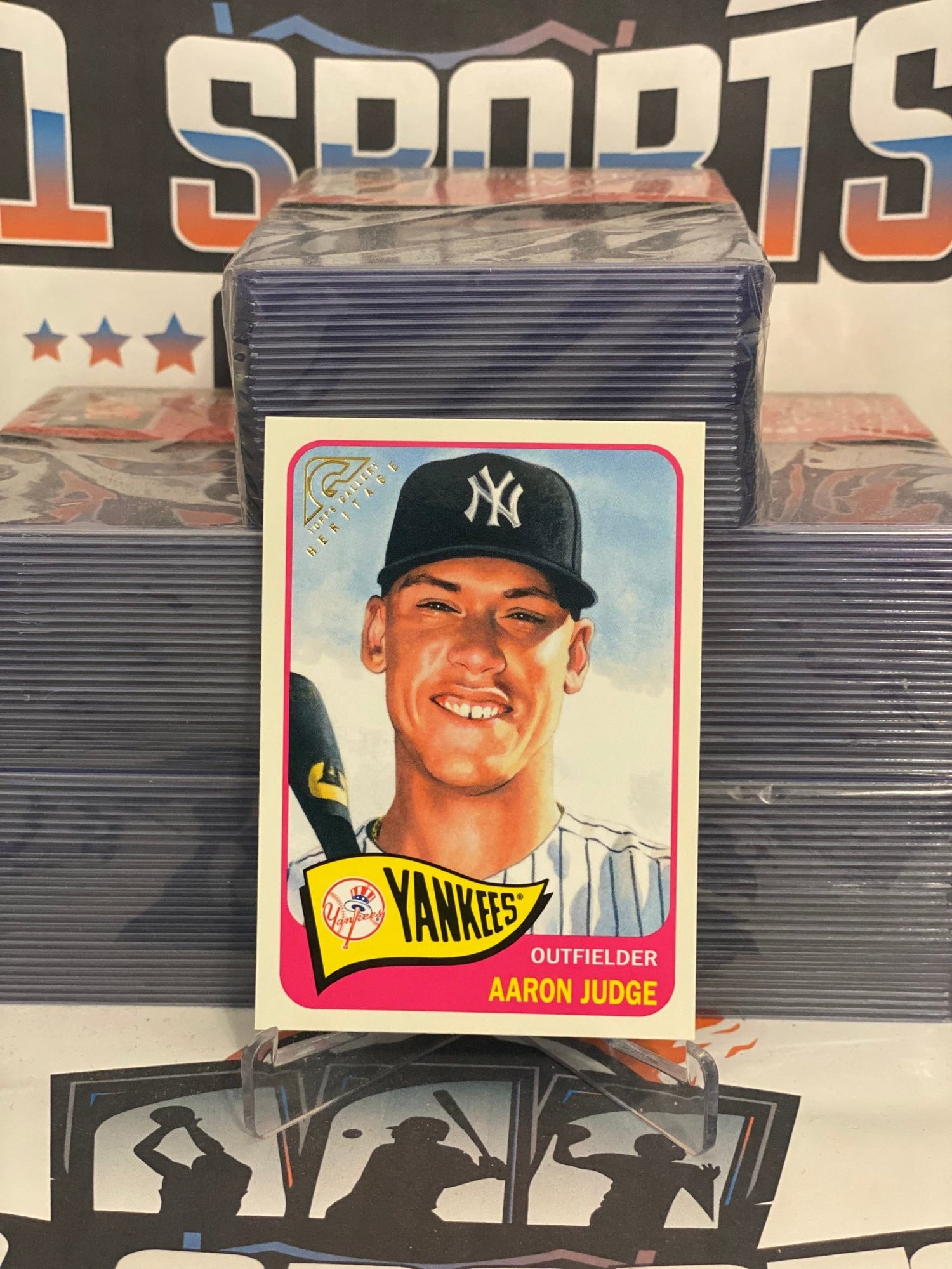 2019 Topps Heritage (Gallery) Aaron Judge #HT-22