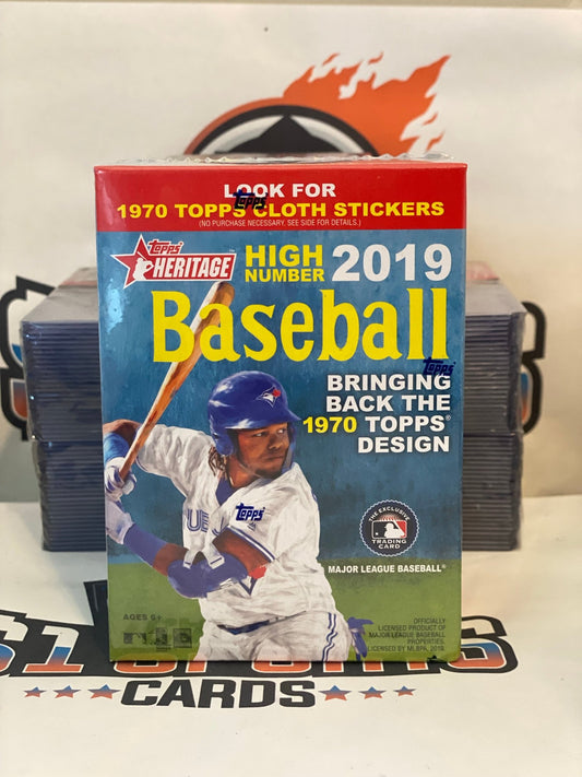 2019 Topps Heritage (High Number) MLB Baseball Blaster Box