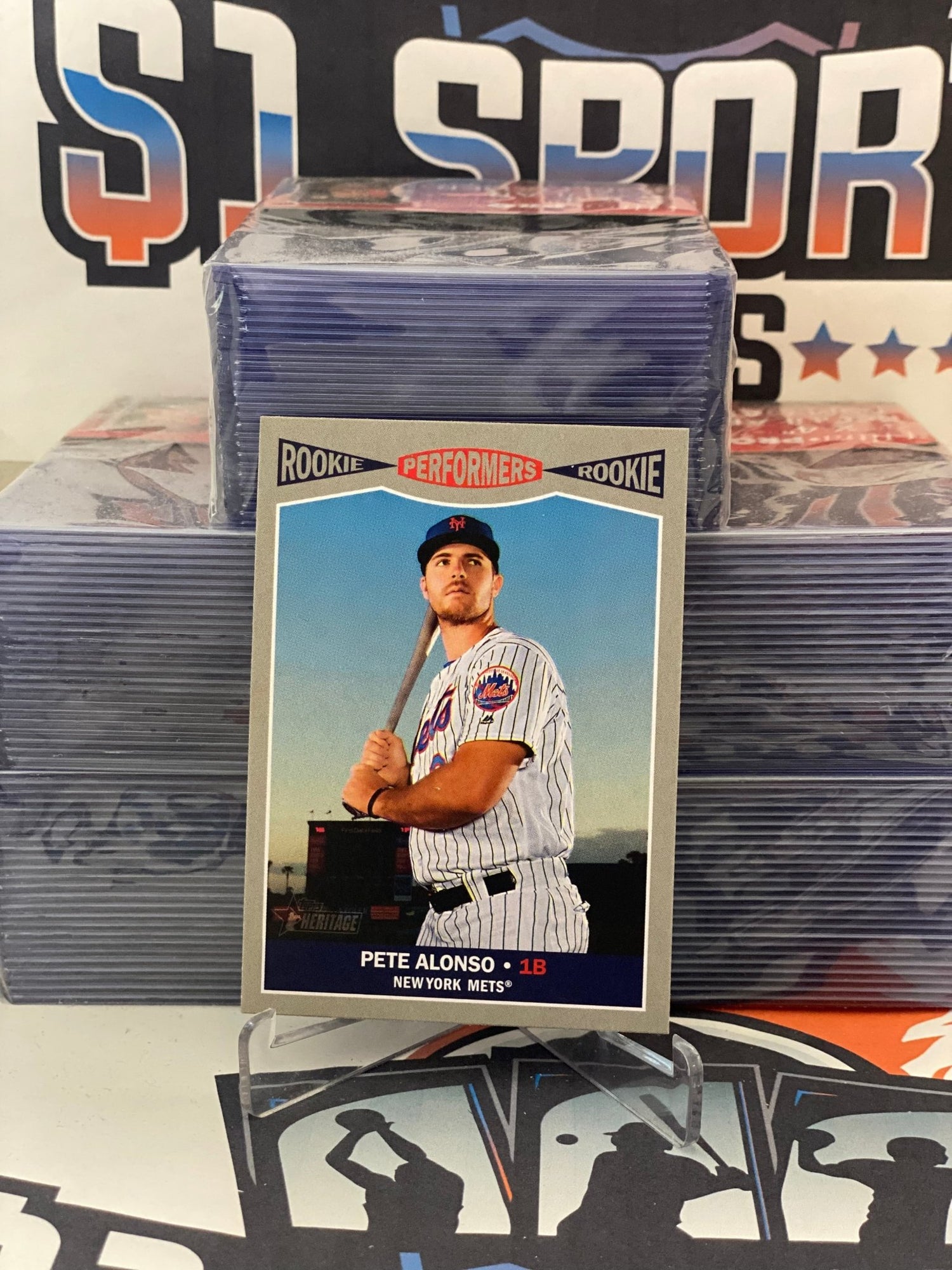 2019 Topps Heritage (Rookie Performers) Pete Alonso #RP-3