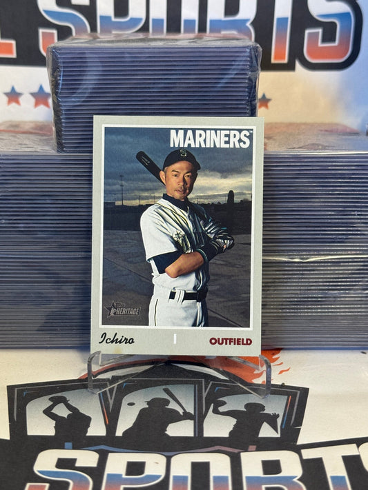2019 Topps Heritage (Short Print) Ichiro Suzuki #725