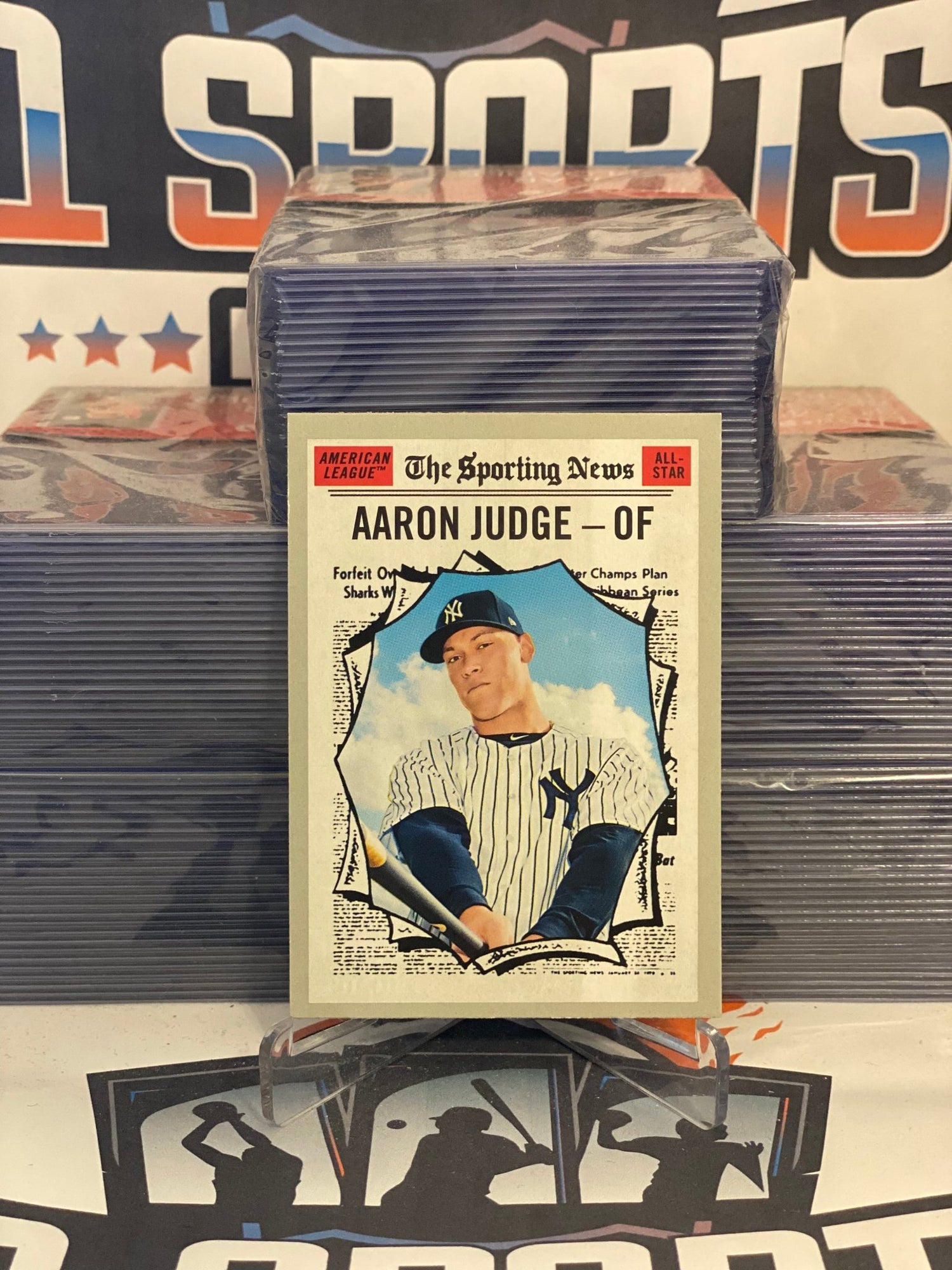 2019 Topps Heritage (Sporting News) Aaron Judge #356