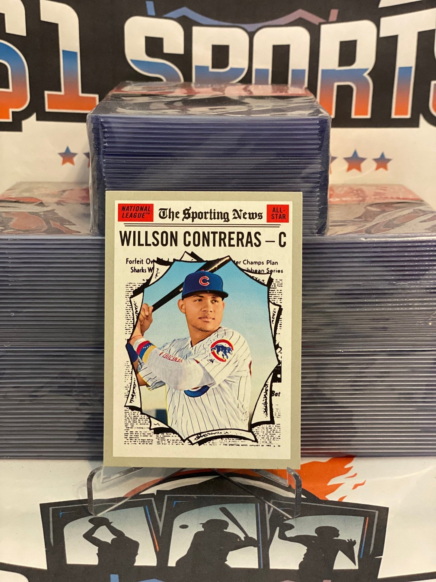 2019 Topps Heritage (The Sporting News) Willson Contreras #361