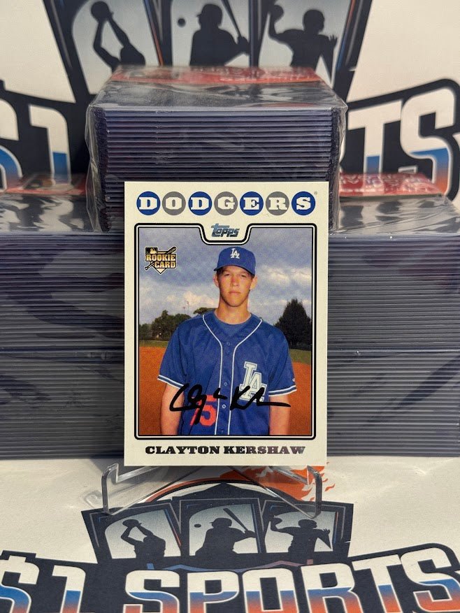 2019 Topps (Iconic Card Reprint) Clayton Kershaw #ICR-24