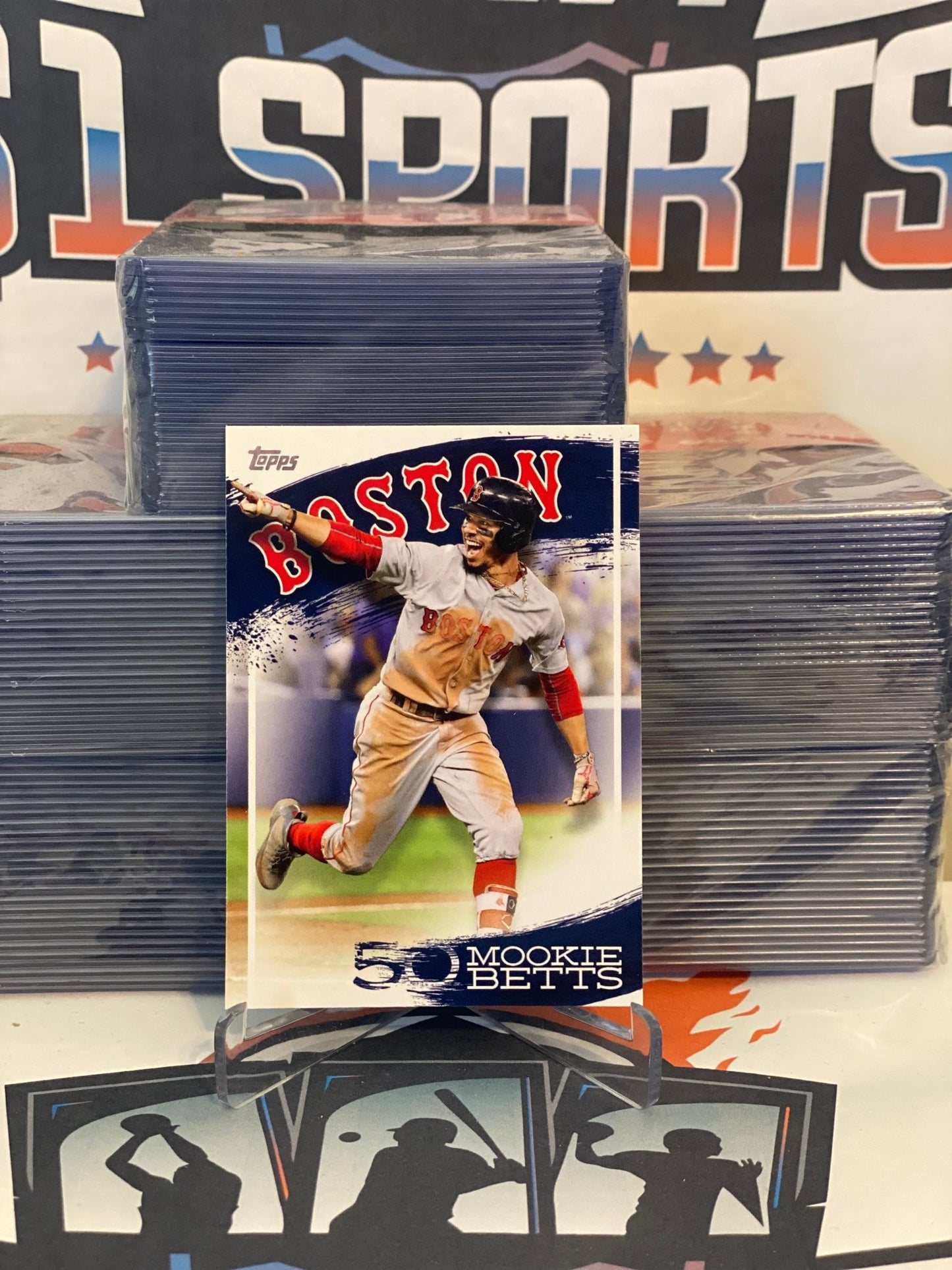 2019 Topps (Mookie Betts Highlights) Mookie Betts #MB-17