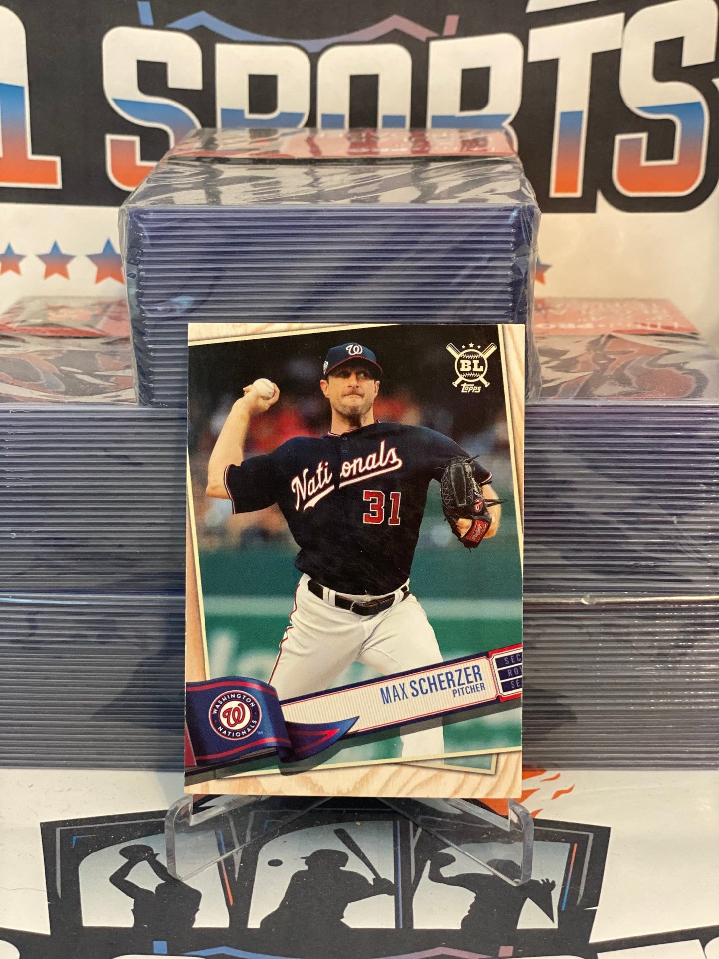 2019 Topps Opening Day Max Scherzer #129