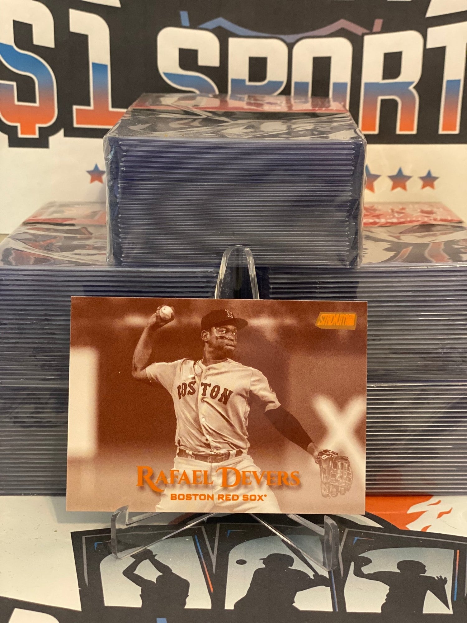 2019 Topps Stadium Club (Sepia) Rafael Devers #39