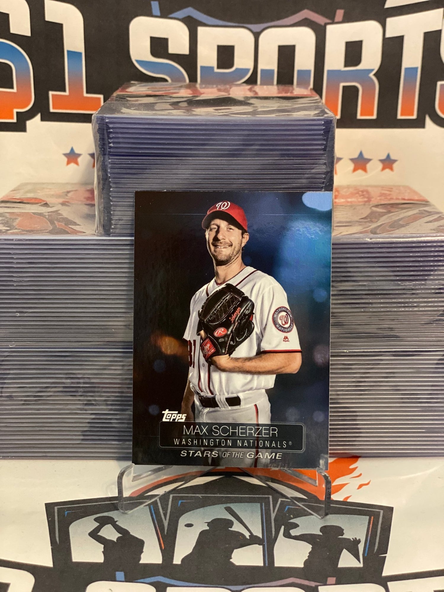 2019 Topps (Stars of the Game) Max Scherzer #SSB-38
