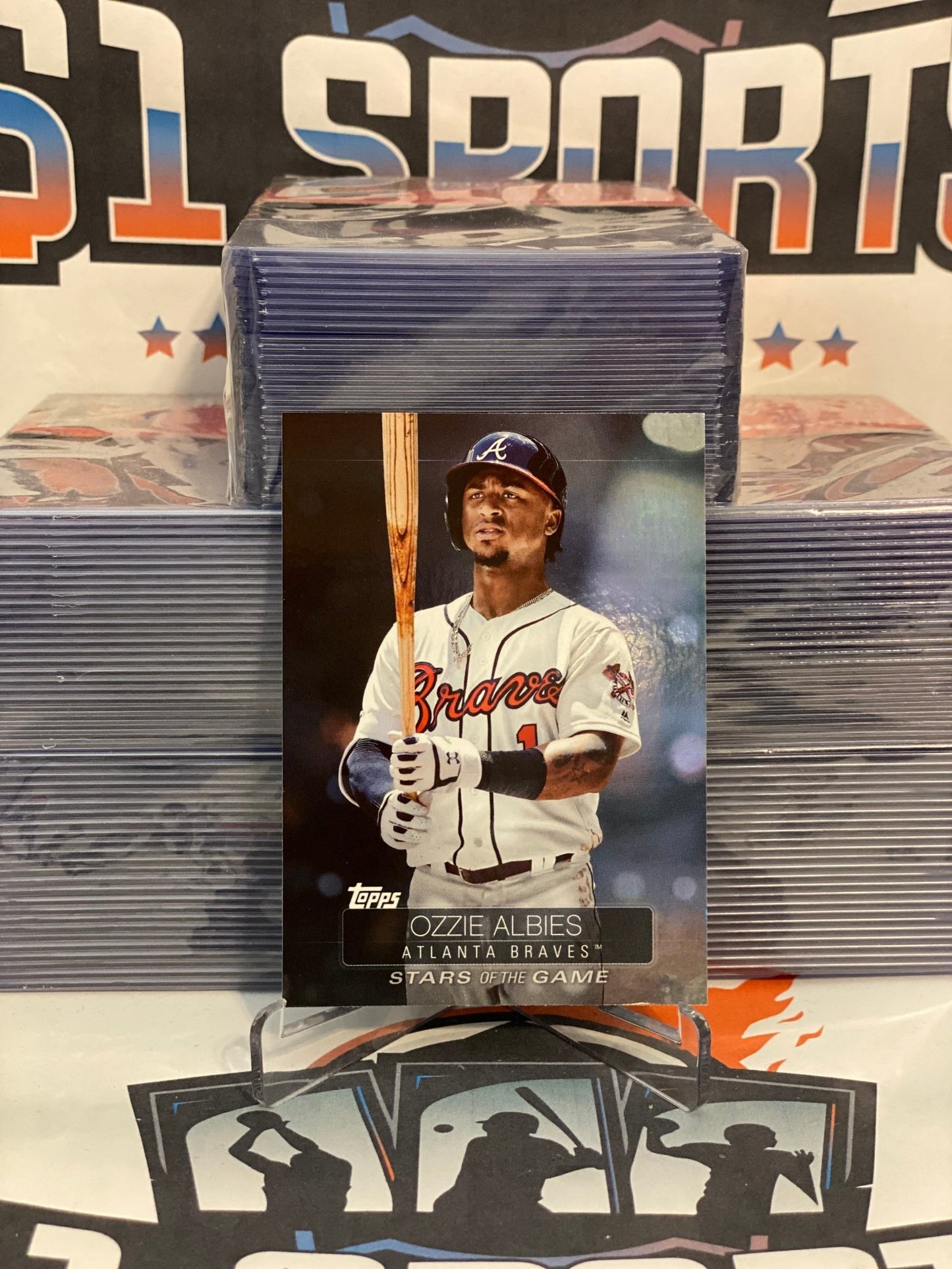 2019 Topps (Stars of the Game) Ozzie Albies #SSB-63