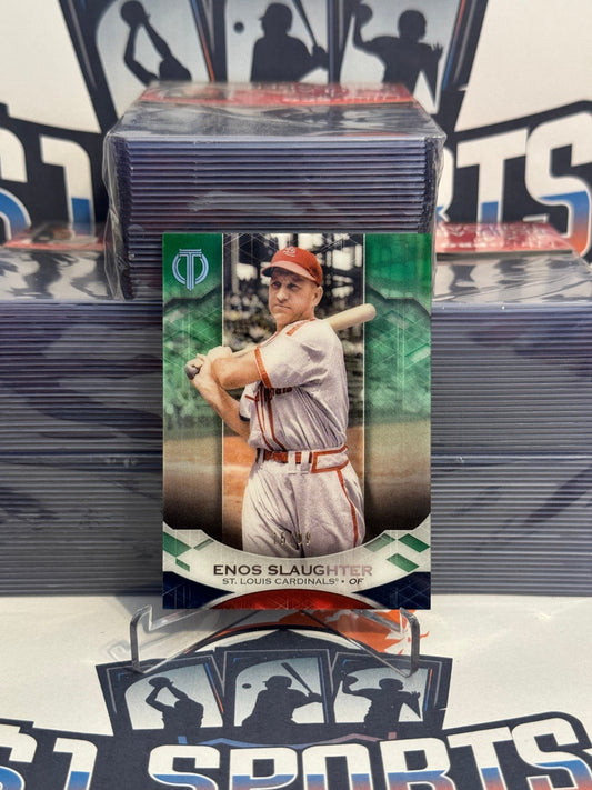 2019 Topps Tribute (Green 15/99) Enos Slaughter #83