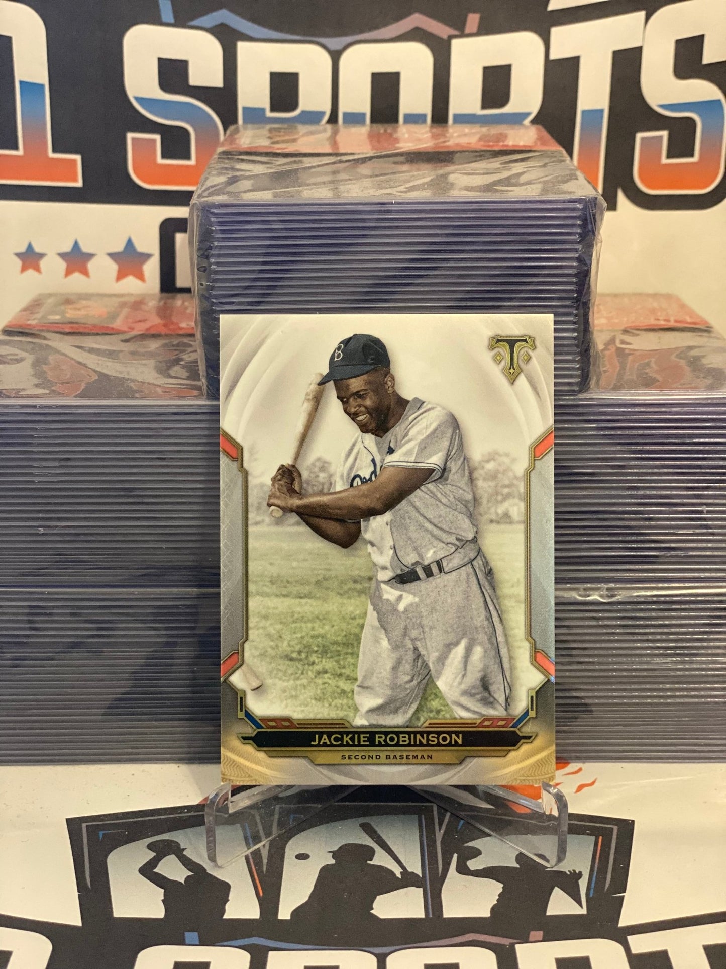 2019 Topps Triple Threads Jackie Robinson #50