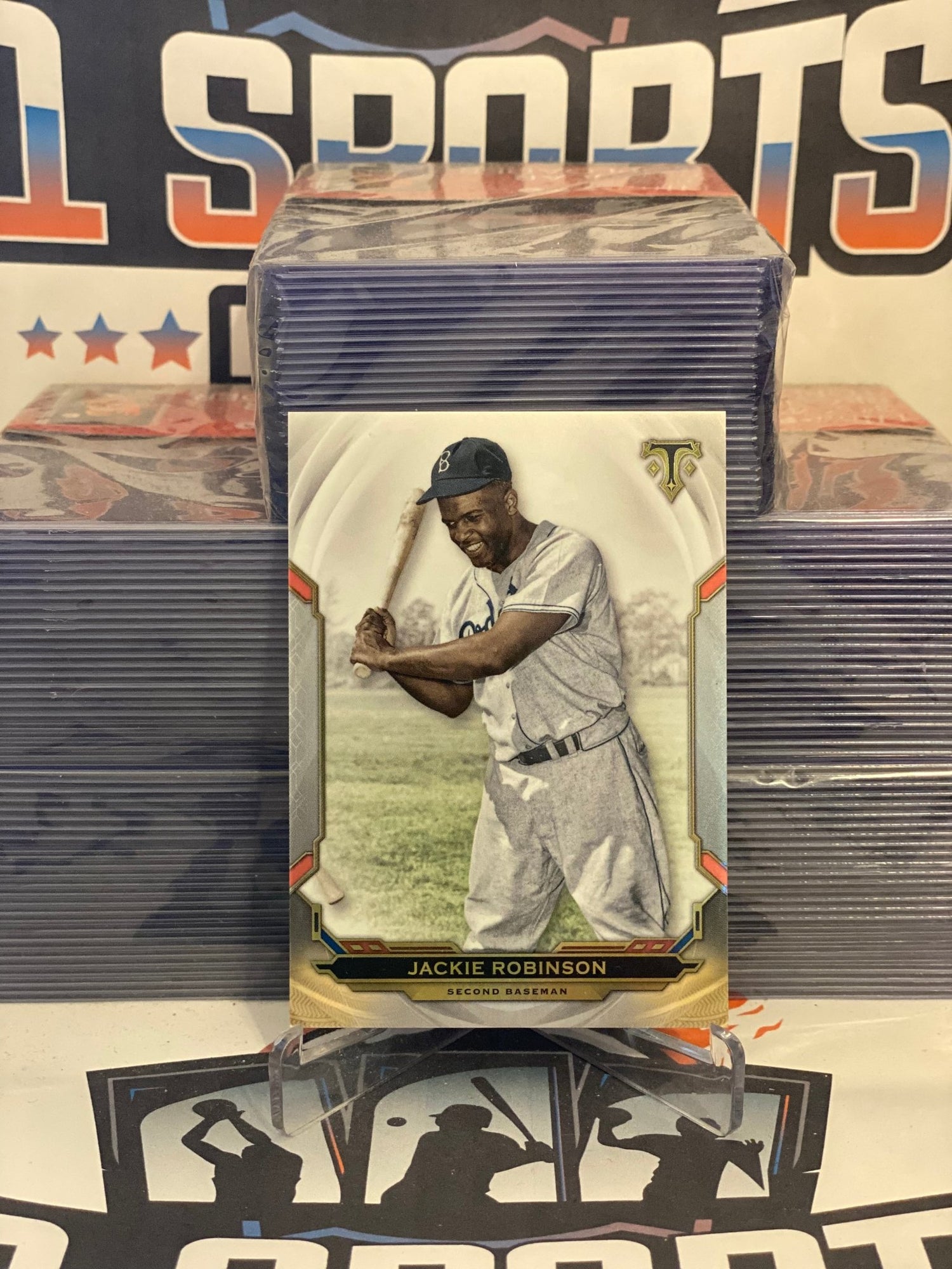 2019 Topps Triple Threads Jackie Robinson #50