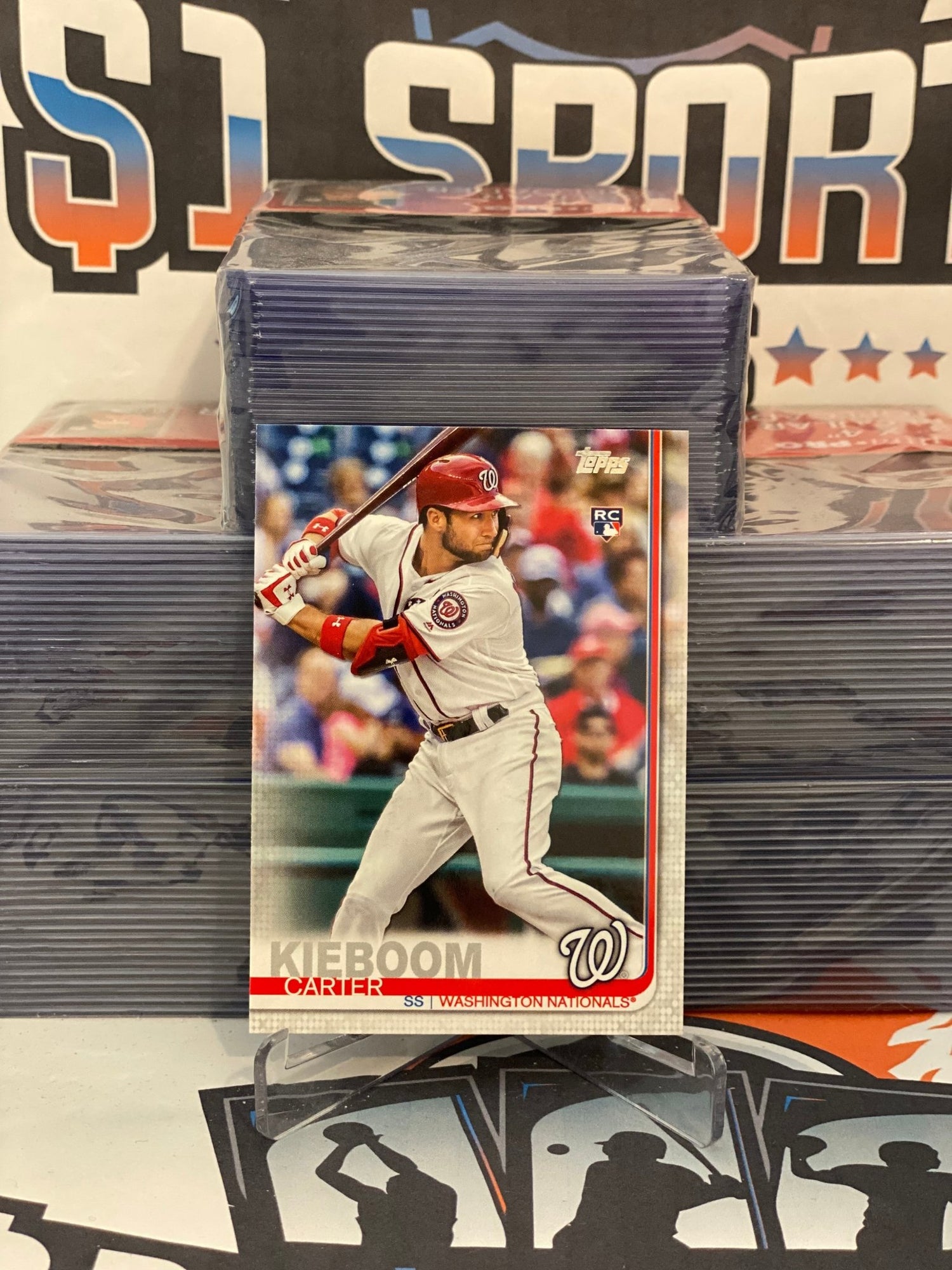 2019 Topps Update Carter Kieboom Rookie #US109