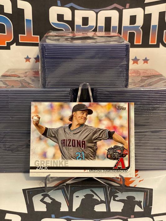 2019 Topps Zack Greinke #222